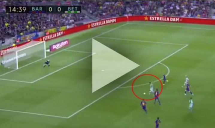 Fekir ŁADUJE GOLA na 1-0 z Barceloną! [VIDEO]